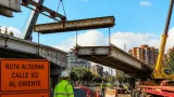 Inicia desmontaje del puente en la Séptima con calle 100: cambios viales y puente nuevo hasta 2027