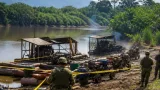 Jamundí: Ejército destruye maquinaria usada en minería ilegal en Bocas de Palo