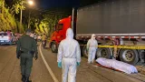 Joven de Pijiguay muere en Manizales tras caer de un tractocamión y ser arrollado