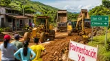 Mejoras provisionales en la vía San Gil–Cabrera alivian movilidades, pero comunidades exigen pavimentación
