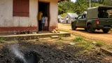 Niños permanecen refugiados en Cajibío amid combates y ataques con drones, habitantes piden evacuación