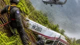 Operativo de la FAC sigue en Tatamá para recuperar cuerpos de la avioneta accidentada; clima y pendiente dificultan labores