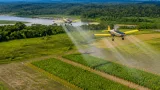 Policía inicia prueba de aspersión aérea en Putumayo con glufosinato de amonio y dos aeronaves