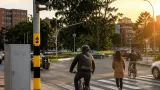 Ponen en funcionamiento semáforos en la glorieta de la calle 63 con carrera 50 para ordenar el tránsito