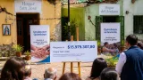 Presidente donó su primer salario a dos hogares geriátricos de Quimbaya tras el terremoto