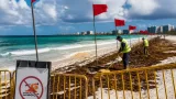 San Andrés: playas de Málaga izan bandera roja por vertidos tras fuertes lluvias