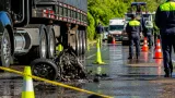 Un subintendente de la Policía muere en choque entre moto y tractomula en Barrancabermeja