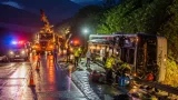 Volcamiento de bus turístico en Tangua deja 4 muertos, entre ellos dos menores, y decenas de heridos