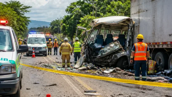 Accidente fatal en la vía Chicoral: conductor de bus murió en choque en Espinal