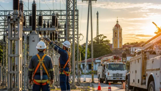 Afinia suspenderá energía el domingo 23 en 11 municipios del centro de Bolívar por trabajos en subestación
