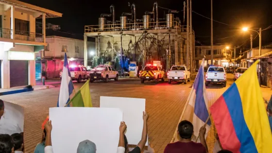 Apagón en Inírida: 40.000 personas sin energía y protestas por fallas en las plantas de GENSA