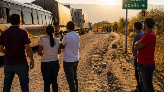 Aumentan los riesgos en la ruta Cúcuta–Ocaña: habitantes y transportadores piden mayor control