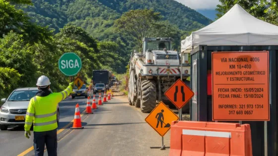 Cierres parciales en la vía Bogotá–Villavicencio: fechas y recomendaciones para conductores