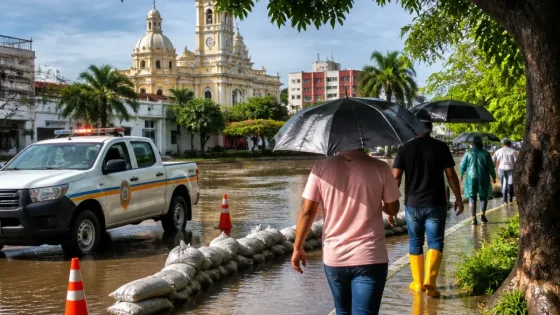Montería mantiene alerta por onda tropical que prolongará las lluvias este fin de semana