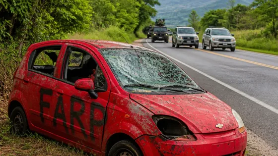 Tres policías fueron secuestrados en la vía Cúcuta–Ocaña; fuentes señalan al ELN