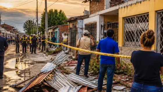 Vendaval en Florencia dejó viviendas dañadas; autoridades evalúan afectaciones