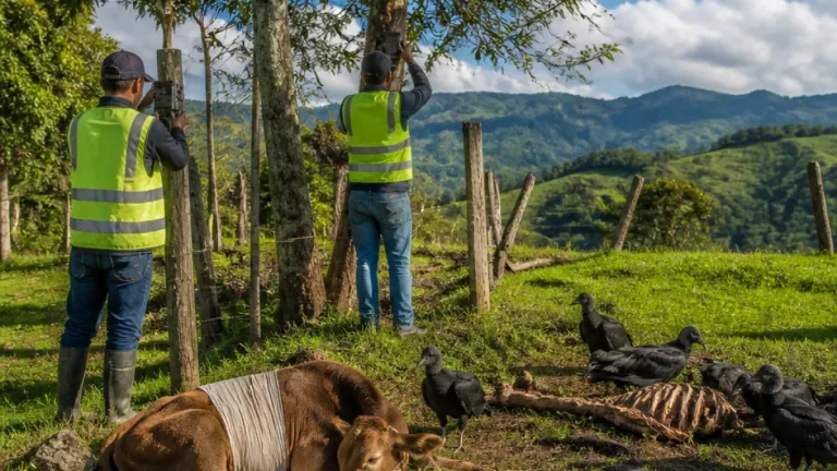 Activan monitoreo en Machetá tras reporte de oso andino que habría afectado ganado