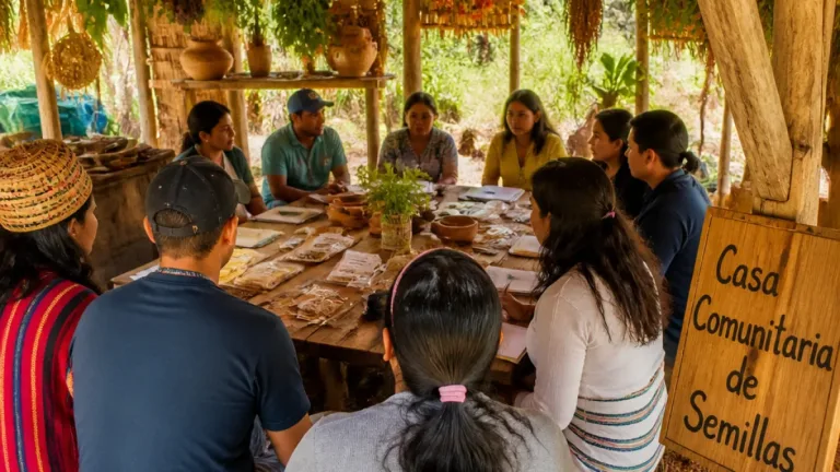 AGROSAVIA y comunidad Inga de Santiago avanzan en conservación de semillas y acceso al Banco de Germoplasma