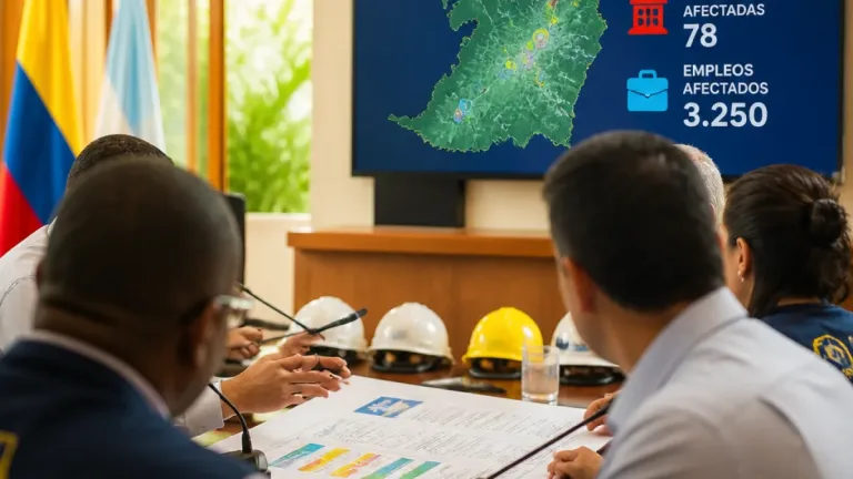 Alianza regional busca recuperar el Valle tras el terremoto y salvar 180.000 empleos