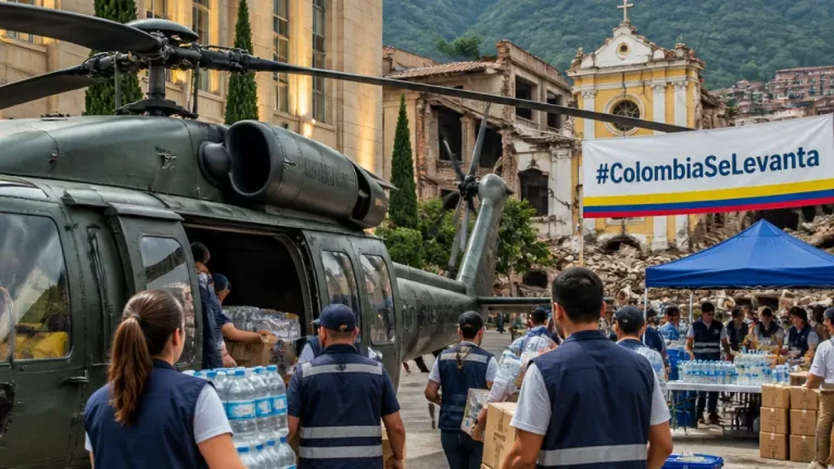Antioquia activa respuesta y envía apoyo a Chocó tras el terremoto; 52 municipios reportaron afectaciones