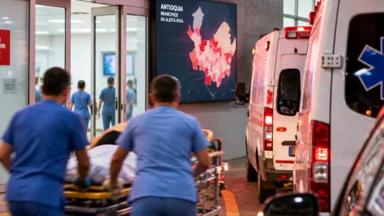 Antioquia declara alerta roja hospitalaria para atender a afectados por el sismo