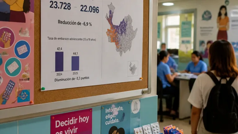 Antioquia registró caída de 9,4 % en embarazos de niñas y adolescentes durante 2025
