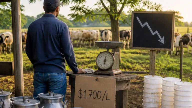 Arauca: caída del precio de la leche golpea a pequeños ganaderos y la cadena láctea