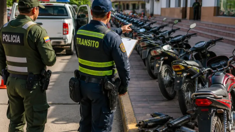 Arauca: choque entre la Alcaldía y Tránsito por autoría de operativos contra motos ruidosas