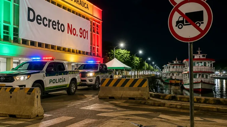 Arauca impone restricciones nocturnas por tres días ante aniversario del Frente de Guerra Oriental del ELN