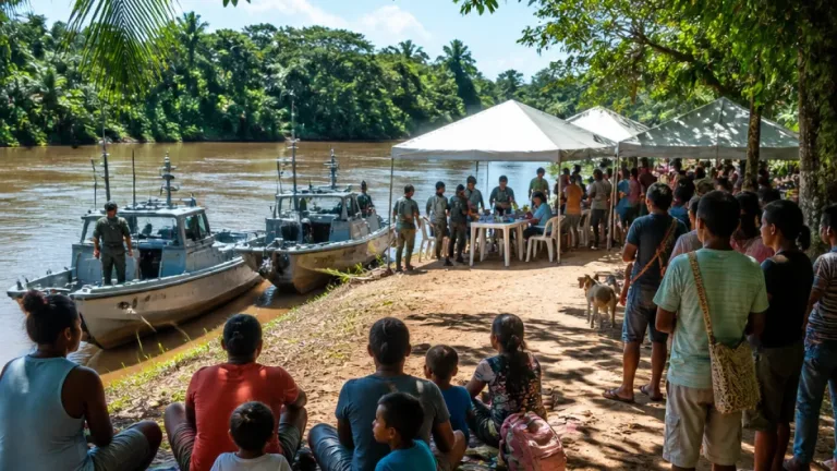 Armada lleva atención integral a más de 1.400 habitantes de Solano y zonas remotas