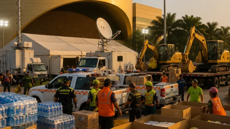 Atlántico activa equipos y ayudas tras el sismo de 7,4; Barranquilla coordina apoyo desde un PMU