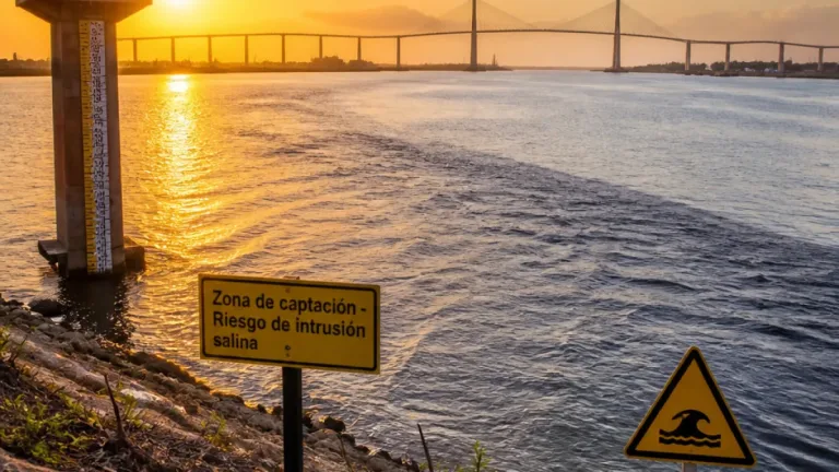 Autoridades del Atlántico advierten riesgo de intrusión salina que podría afectar el agua de Barranquilla