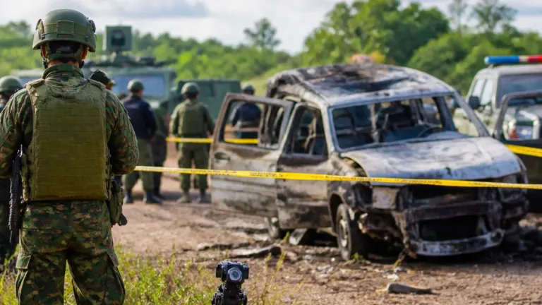 Autoridades neutralizan dos artefactos explosivos hallados en un vehículo funerario en la vía Paujil–Cartagena del Chairá