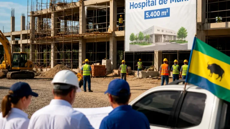 Avanza la construcción del nuevo hospital de Maní que beneficiará a 18.000 habitantes