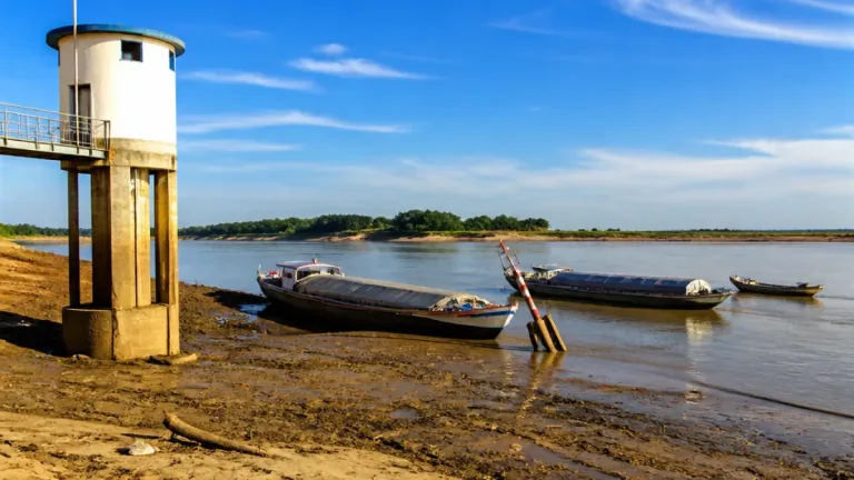 Bajante del río Magdalena amenaza transporte fluvial y abastecimiento en municipios del Magdalena