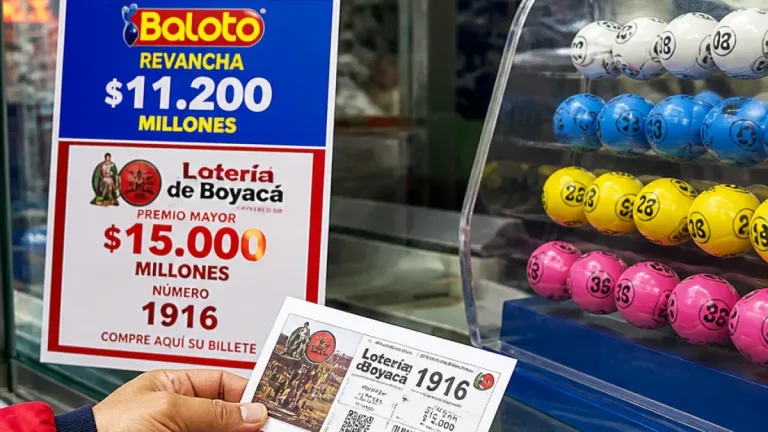Baloto y Lotería de Boyacá: cuáles fueron los resultados y cuánto repartieron el 22 de agosto de 2026
