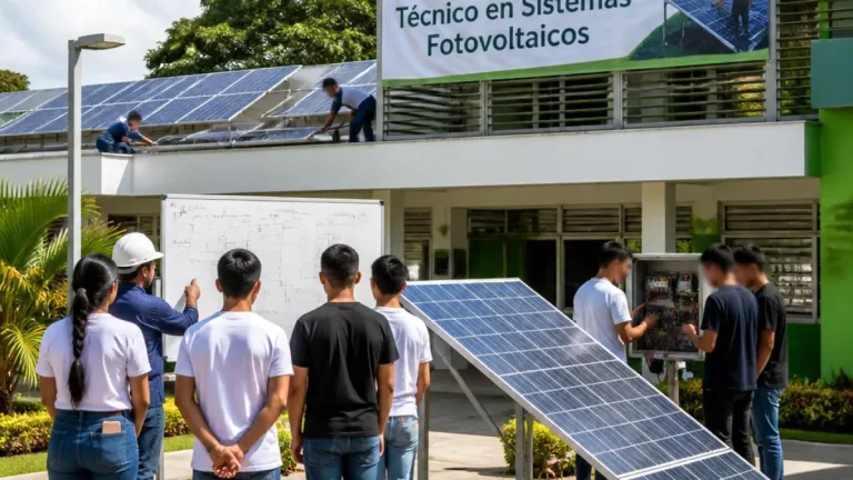 Barrancabermeja: UIS inicia Técnico en Sistemas Fotovoltaicos para 40 jóvenes