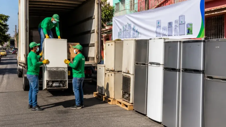 Barranquilla recoge neveras viejas para evitar daños ambientales y promover la economía circular