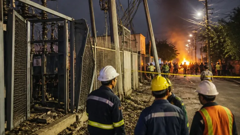 Bloqueos e invasiones a instalaciones eléctricas ponen en riesgo suministro y trabajadores en La Guajira