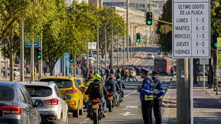 Bogotá: así queda el pico y placa para la semana del 14 al 20 de septiembre de 2026
