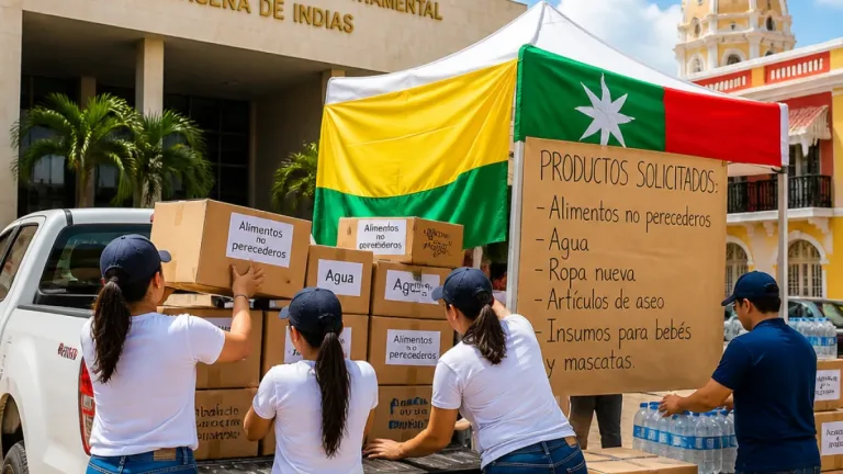 Bolívar habilita tres centros de acopio para enviar ayudas a damnificados por el terremoto