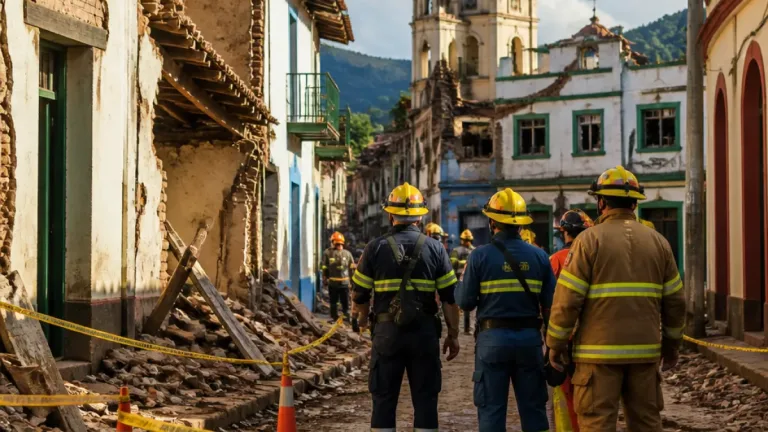 Bomberos reportan 38 viviendas afectadas y 121 personas afectadas en Manzanares tras el terremoto