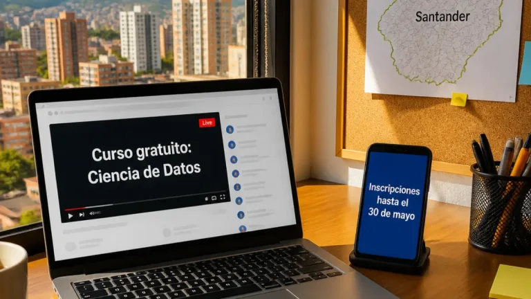 Bucaramanga: curso gratuito de ciencia de datos ofrecerá formación para 10.000 santandereanos