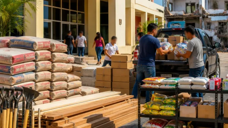 Buga reporta 1.600 damnificados y habilita centros de acopio y banco de materiales