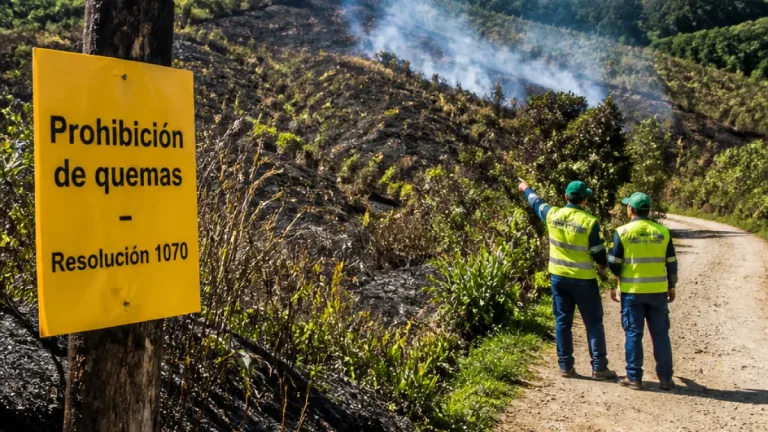 Caldas reporta 100 incendios y quemas en agosto; 835 hectáreas afectadas y alerta por suspensión de quemas