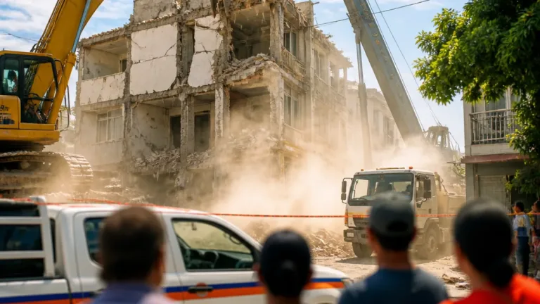 Cali inicia demoliciones controladas de edificios dañados tras el terremoto