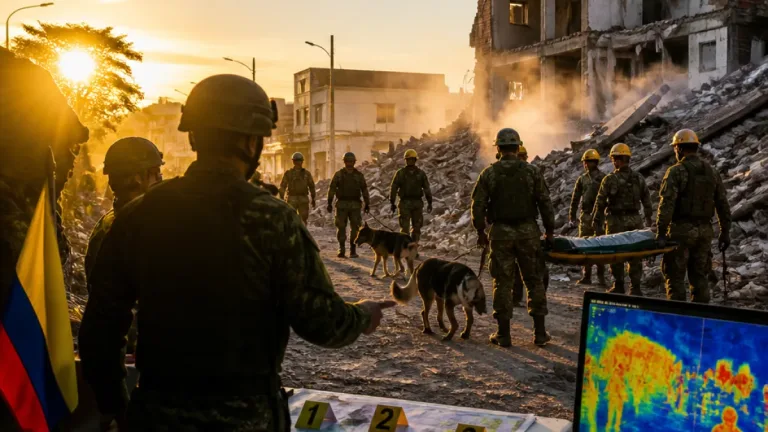 Cali refuerza operaciones con cerca de 1.000 soldados tras el terremoto de 10 de agosto