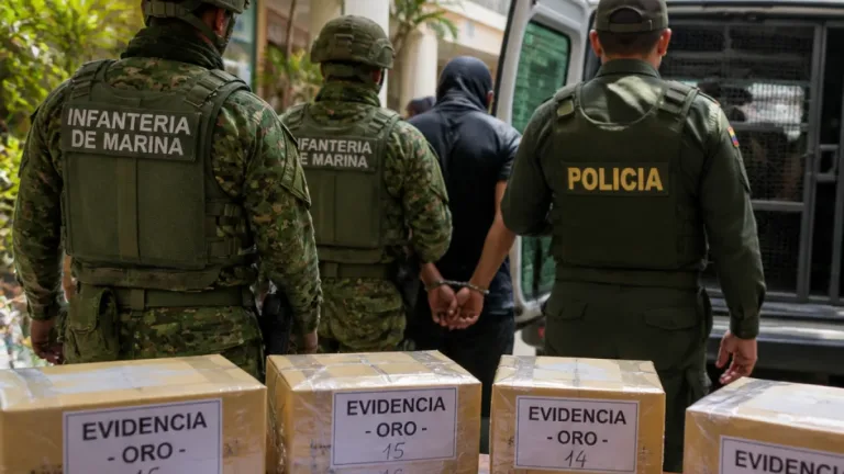 Capturan a subteniente de la Infantería de Marina por presunta apropiación de oro incautado en Guainía