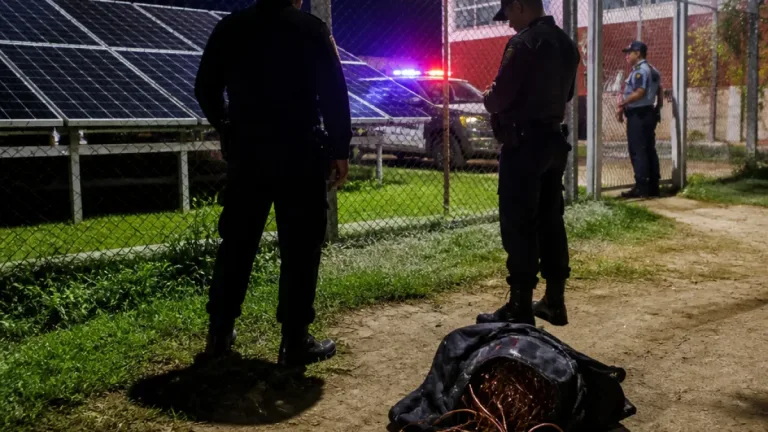 Capturan en Turbaco a presunto autor del hurto de cables en institución educativa