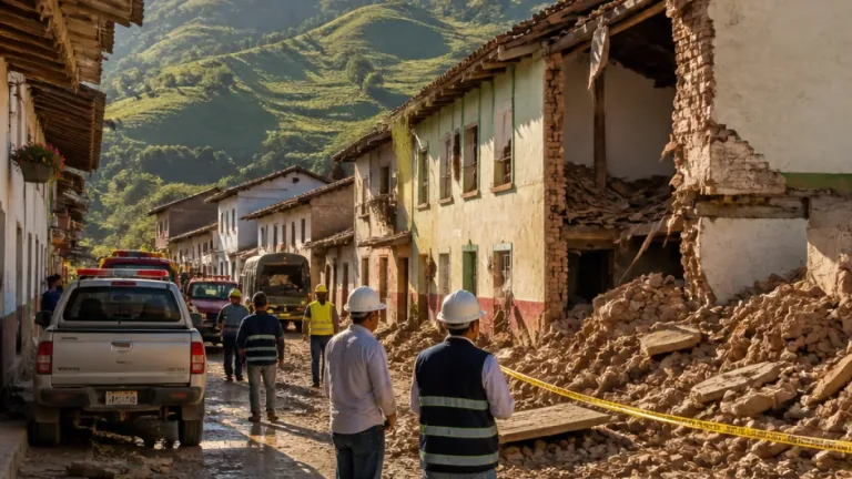 Caramanta decreta calamidad pública tras sismo: 120 viviendas afectadas y seis colapsos
